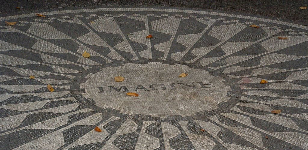 Imagine Memorial (Strawberry Fields Memorial in Central Park, New York City)
