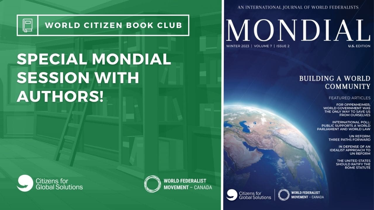 Book Club Special Mondial Session