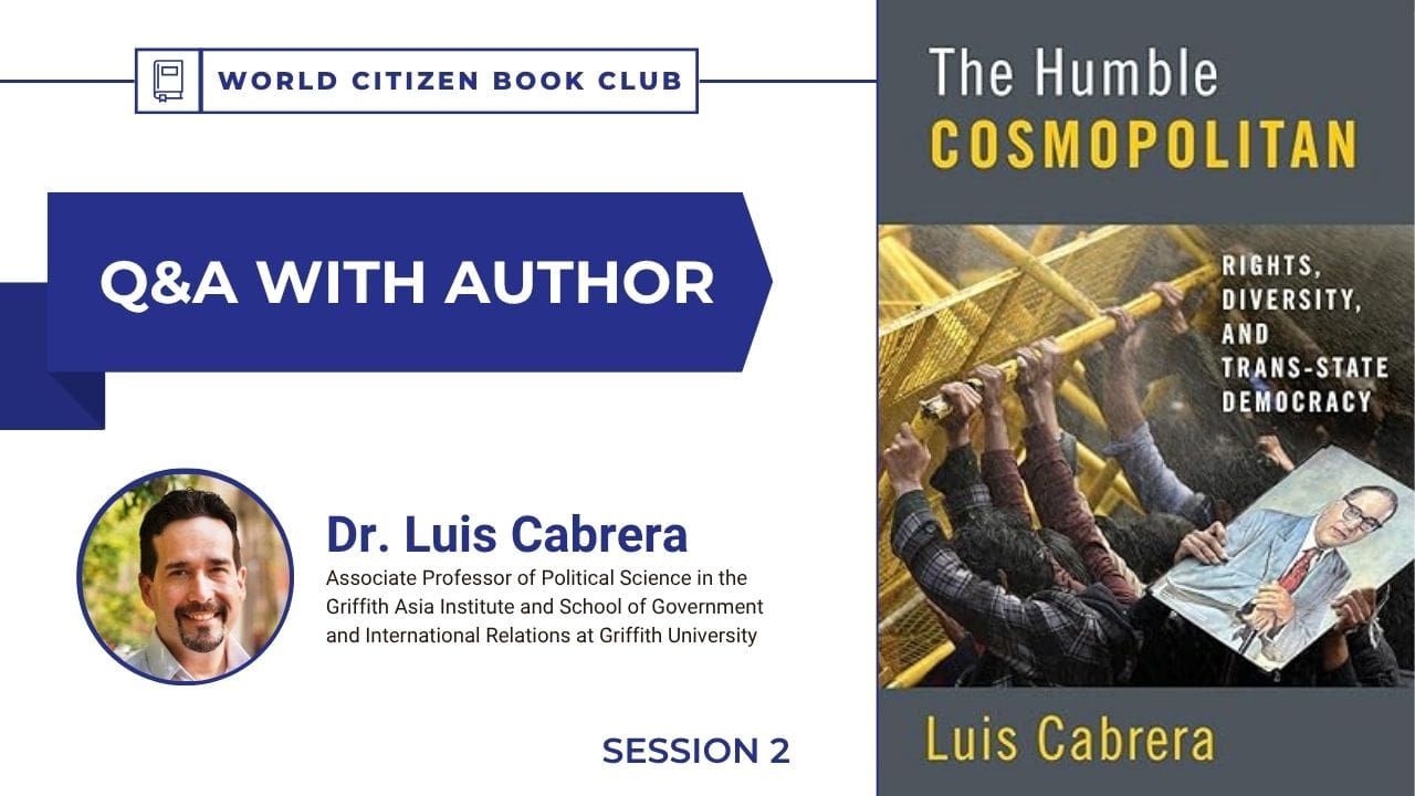 Book Club Session 2 | The Humble Cosmopolitan: Rights, Diversity, and Trans-state Democracy